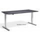 Cromo Dual Motor Chrome Height Adjustable Desk